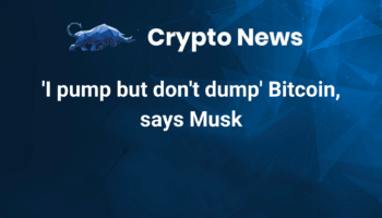 ‘I pump but don’t dump’ Bitcoin, says Musk