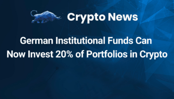 German Institutional Funds Can Now Invest 20% of Portfolios in Crypto